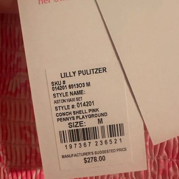 Lilly Pulitzer Aston Maxi Set (2 piece) - Picture 3 of 5
